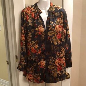 Floral Long Sleeve Blouse